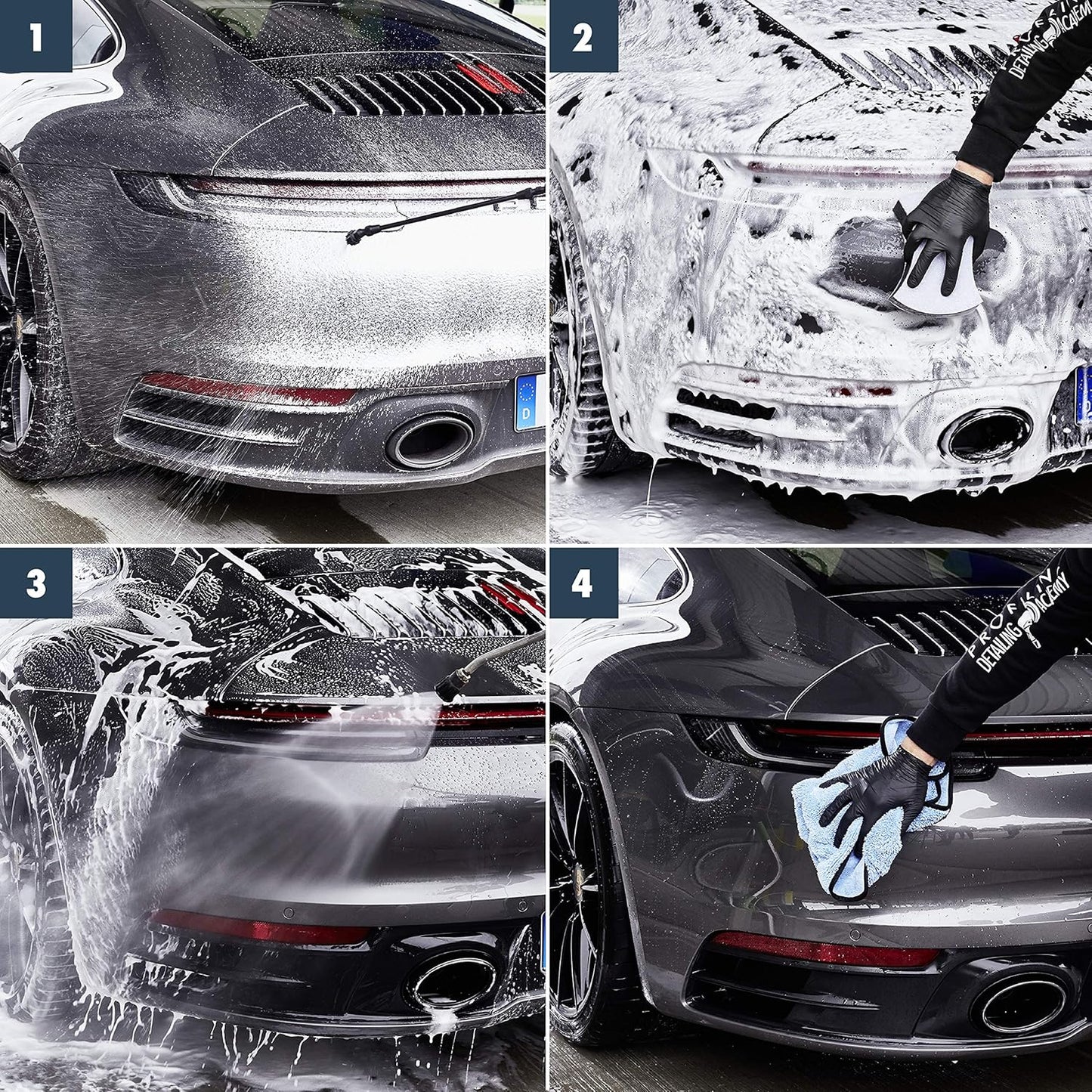 PROFILINE Actifoam Energy (1 Litre) Détergent Moussant Puissant Pour Lavage Manuel Des Véhicules Et Jantes | Réf: 06183000