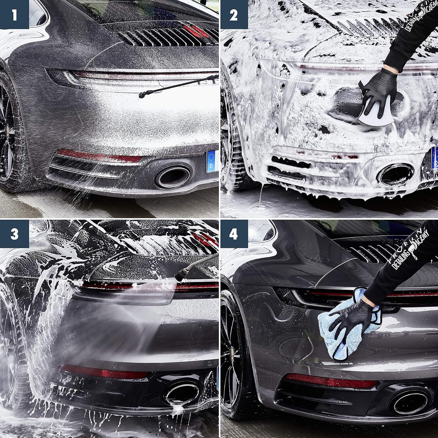 PROFILINE Actifoam Energy (1 Litre) Détergent Moussant Puissant Pour Lavage Manuel Des Véhicules Et Jantes | Réf: 06183000