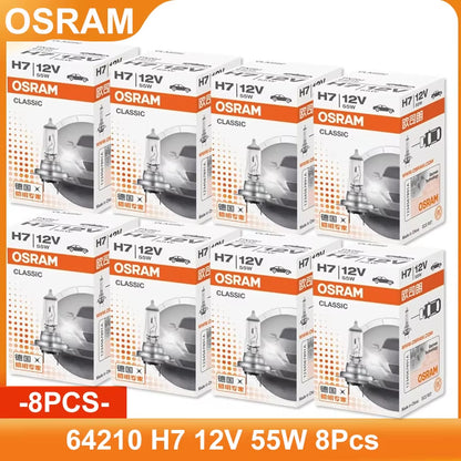 Original H7 12V 55W CLASSIC White Headlight High / Low Beam Automotive Standard Halogen Bulbs 64210 Wholesale