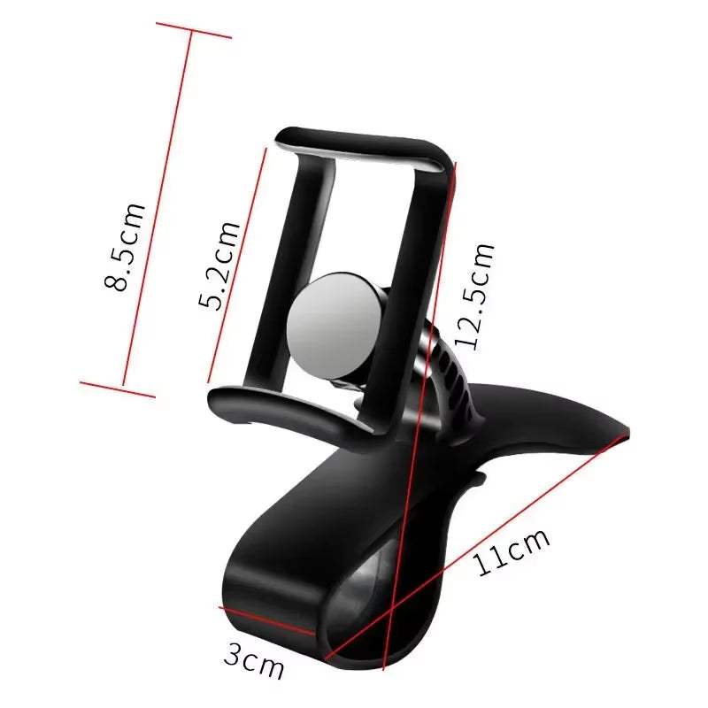 Car Phone Holder Stand  Dashboard Car Clip Mount GPS Bracket Car Mobile Phone Support in Car for Iphone Xiaomi Samsung