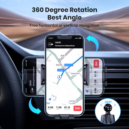 Universal Car Bracket Gravity Auto Phone Holder Car Air Vent Clip Mount Mobile Phone Holder Cell Phone Stand for All Phones