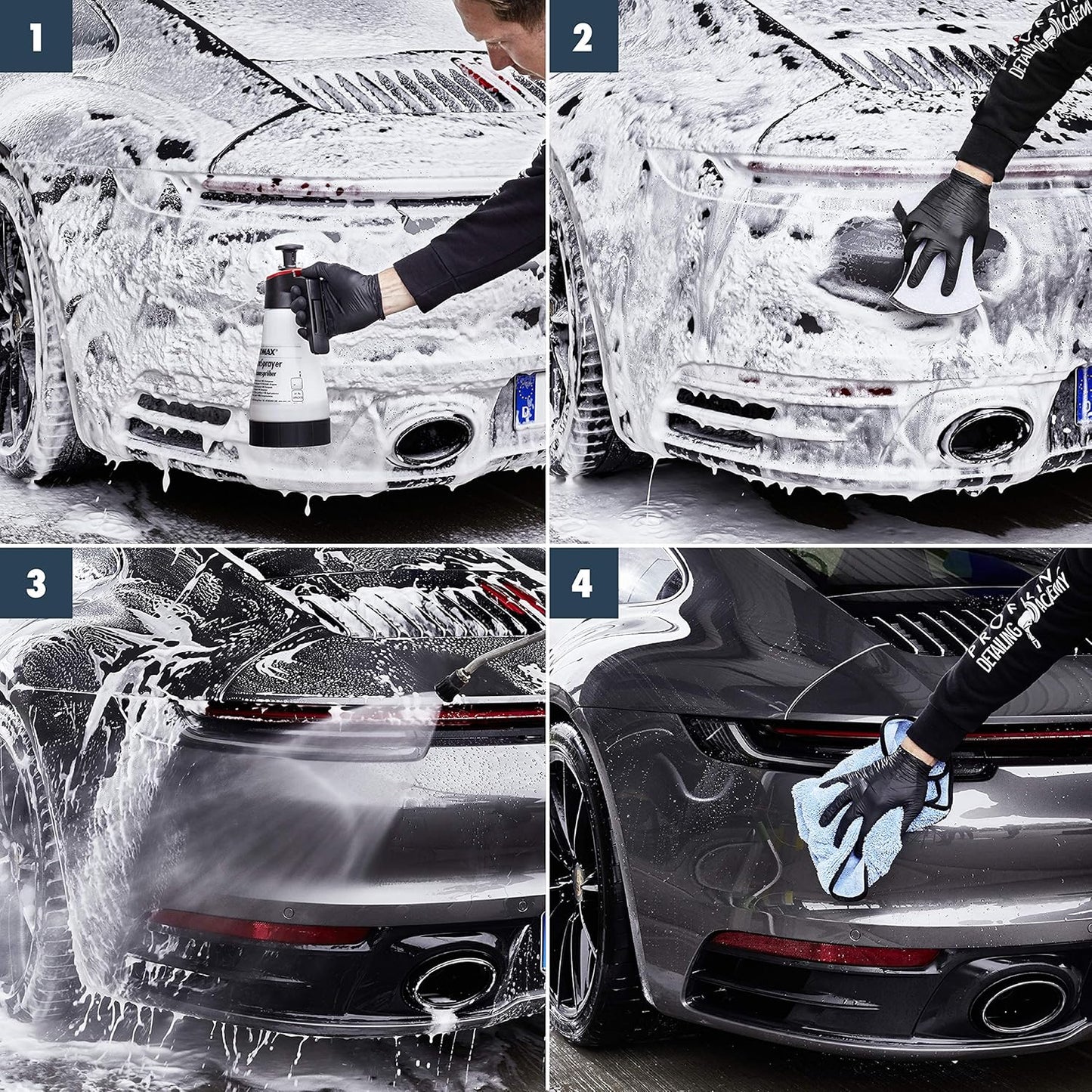 PROFILINE Actifoam Energy (1 Litre) Détergent Moussant Puissant Pour Lavage Manuel Des Véhicules Et Jantes | Réf: 06183000