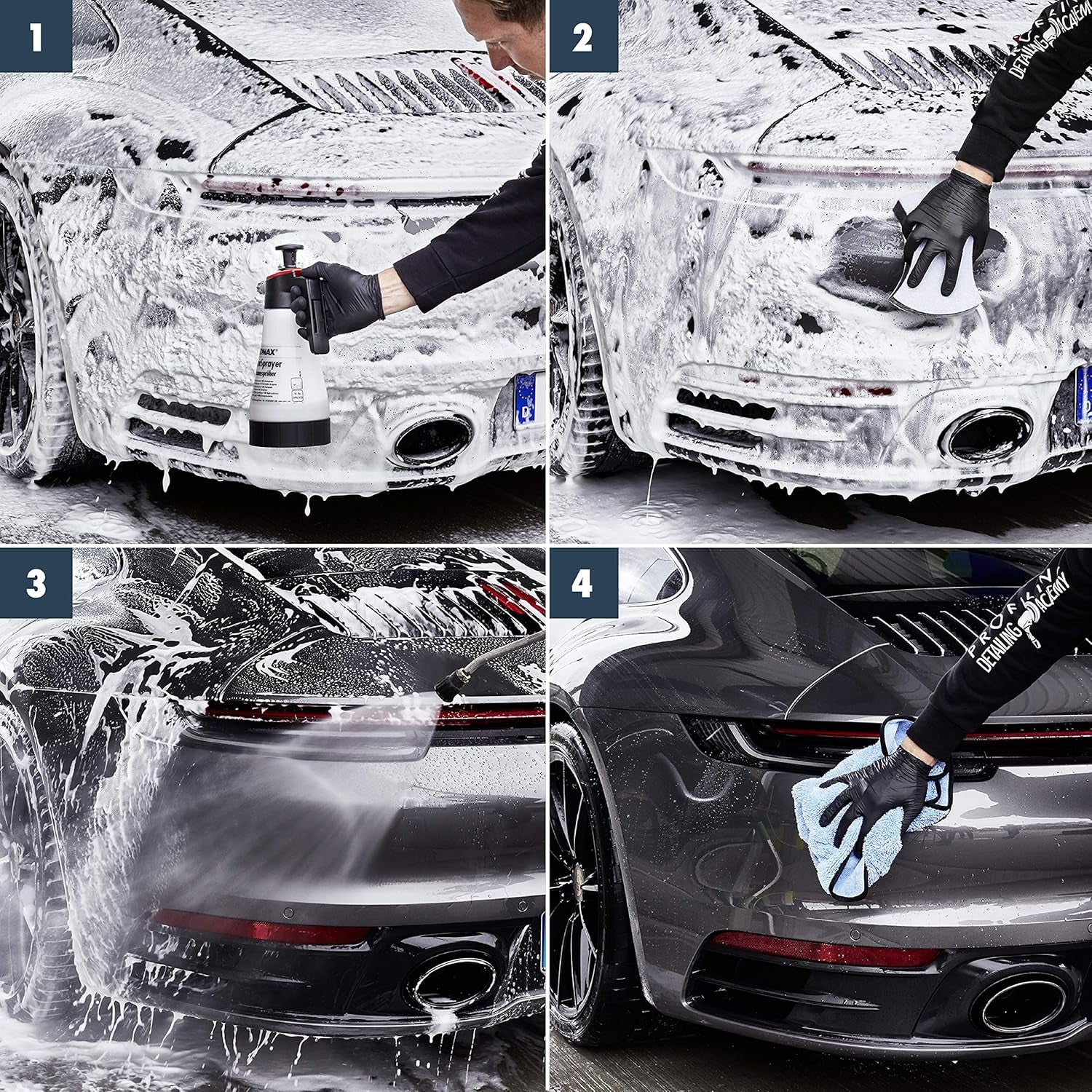 PROFILINE Actifoam Energy (1 Litre) Détergent Moussant Puissant Pour Lavage Manuel Des Véhicules Et Jantes | Réf: 06183000