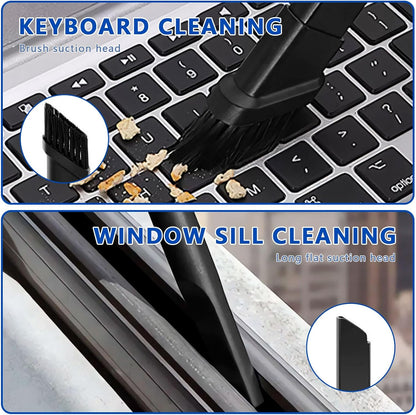 Primizia Mini Aspirateur À Main Sans Fil, (6000Pa,120W,7.4V) Petit Aspirateur De Voiture Portable Puissant Pour Voiture,Noir