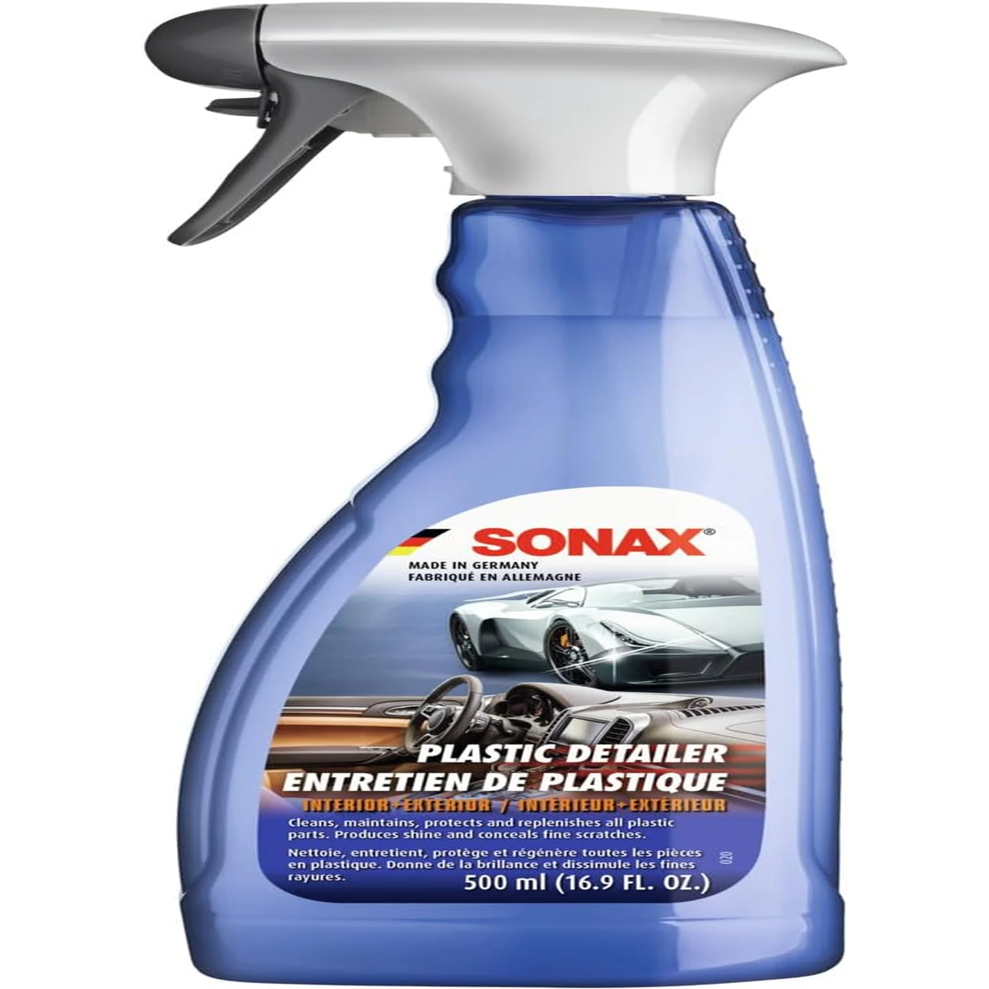 Xtreme 02552410 Produit D’Entretien Pour Plastiques Intérieurs Et Extérieurs Nettoie, Entretient Et Protège L'Ensemble Du Véhicule (500 Ml)