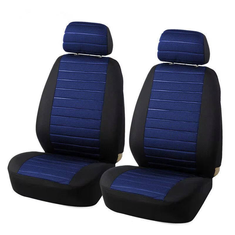 Universal Car Seat Covers Full Set Cloth Set for Most Sedans Vans Suvs Trucks Car Seat Protector Front and Rear Back Seat Covers