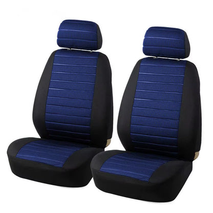 Universal Car Seat Covers Full Set Cloth Set for Most Sedans Vans Suvs Trucks Car Seat Protector Front and Rear Back Seat Covers