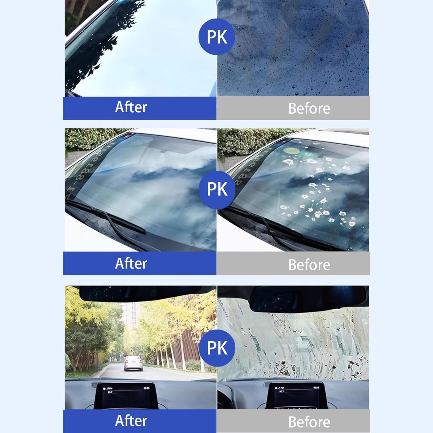 Lave Glace Concentré Pastille,50Pc Pastille Lave Glace Voiture,Nettoyant Pare Brise,Pastille Lave Glace Pour Pare-Brise,Effervescent Voiture,Lave Glace Voiture,Verre De Pare-Brise Nettoyage Détergent