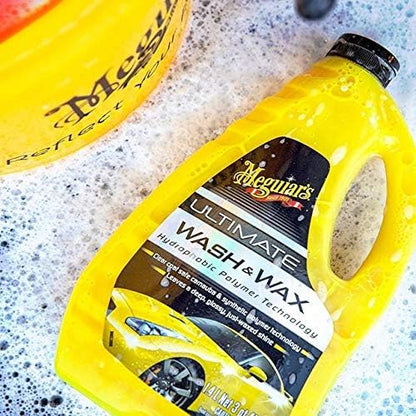 G17748F Shampoing Et Cire Ultimate - Shampooing Haute Qualité - Voiture Brillant - Nettoyage Supérieur - 1.42 L