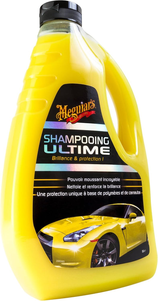 G17748F Shampoing Et Cire Ultimate - Shampooing Haute Qualité - Voiture Brillant - Nettoyage Supérieur - 1.42 L
