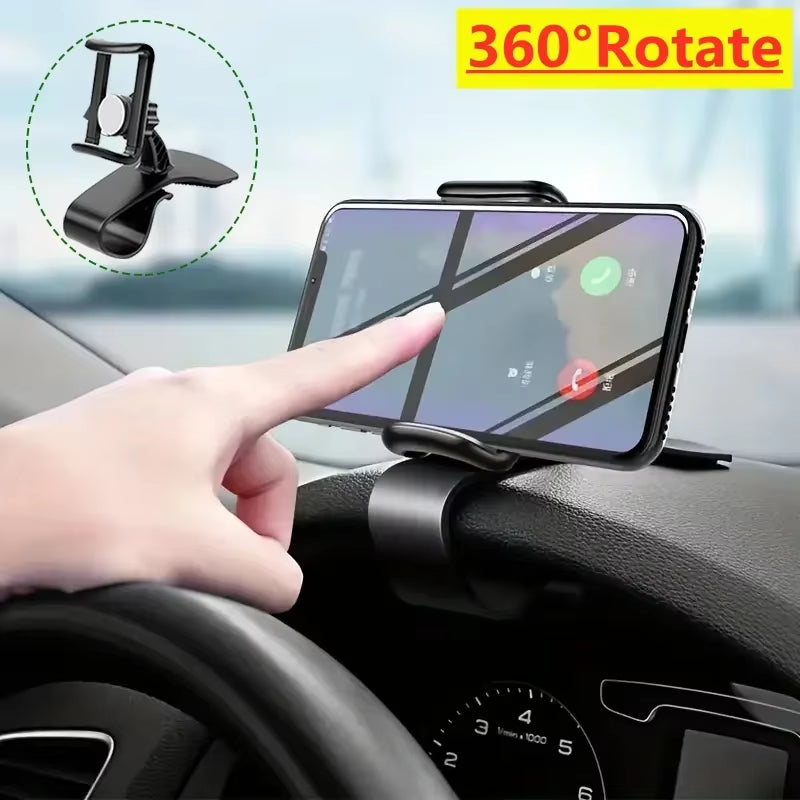 Car Phone Holder Stand  Dashboard Car Clip Mount GPS Bracket Car Mobile Phone Support in Car for Iphone Xiaomi Samsung