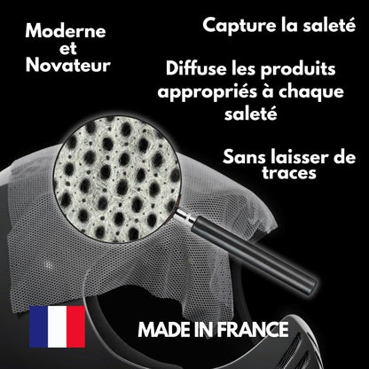 – 80 Serviettes Nettoyantes Auto Moto + Microfibre + Pinceau De Précision + Pochette Transport, Formule 100% Française, Nettoie, Dégraisse, Protège - Peinture Mat/Brillant, Int/Ext, Sans Eau